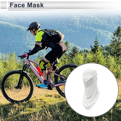 Half Pack Triangle Towel UV Face Shield Polyester Filter Sun Protection