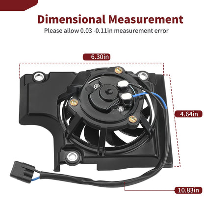 Radiator Fan for Yamaha YZ250FX YZ450FX WR450F (2019–2024)