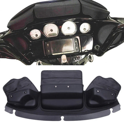 3 Pouch Windshield Bag for Harley Electra Glide Touring (2014-2023)