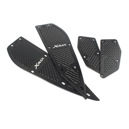 Aluminum Front & Rear Footrests for YAMAHA XMAX250 (2011-2016)