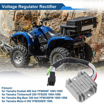 4GB819600000 Voltage Regulator Rectifier for Yamaha Kodiak 400 4x4 (1993–1995)