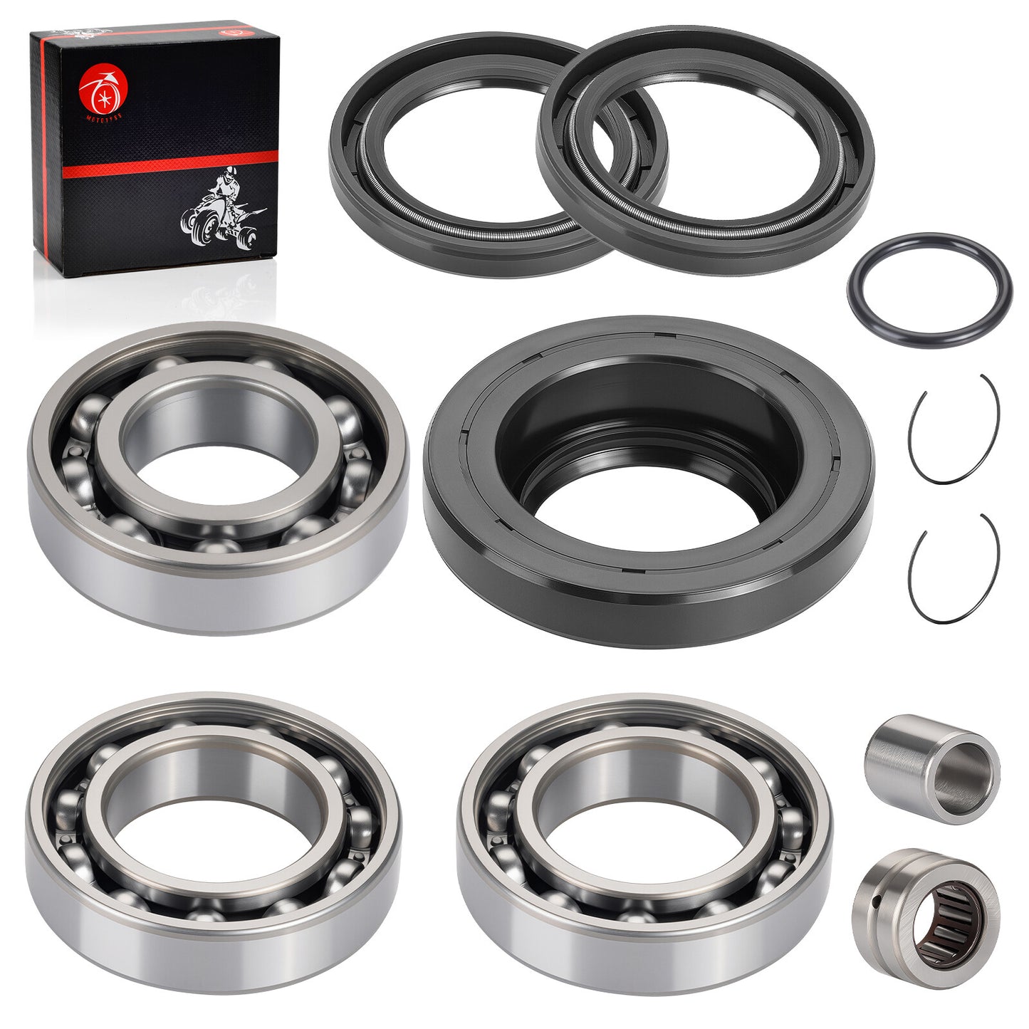 Rear Differential Bearing Seal Kit for Honda Rubicon TRX500 (2001–2023)
