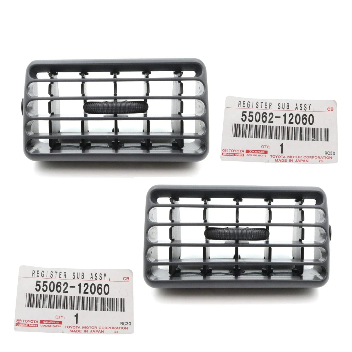 Center Air Vent Set for Toyota Corolla Sprinter Liftback (AE109, CE100, CE106, EE105)