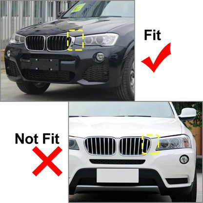 Diamond Meteor Front Kidney Grille for BMW X3 F25, X4 F26 (2014-2017)
