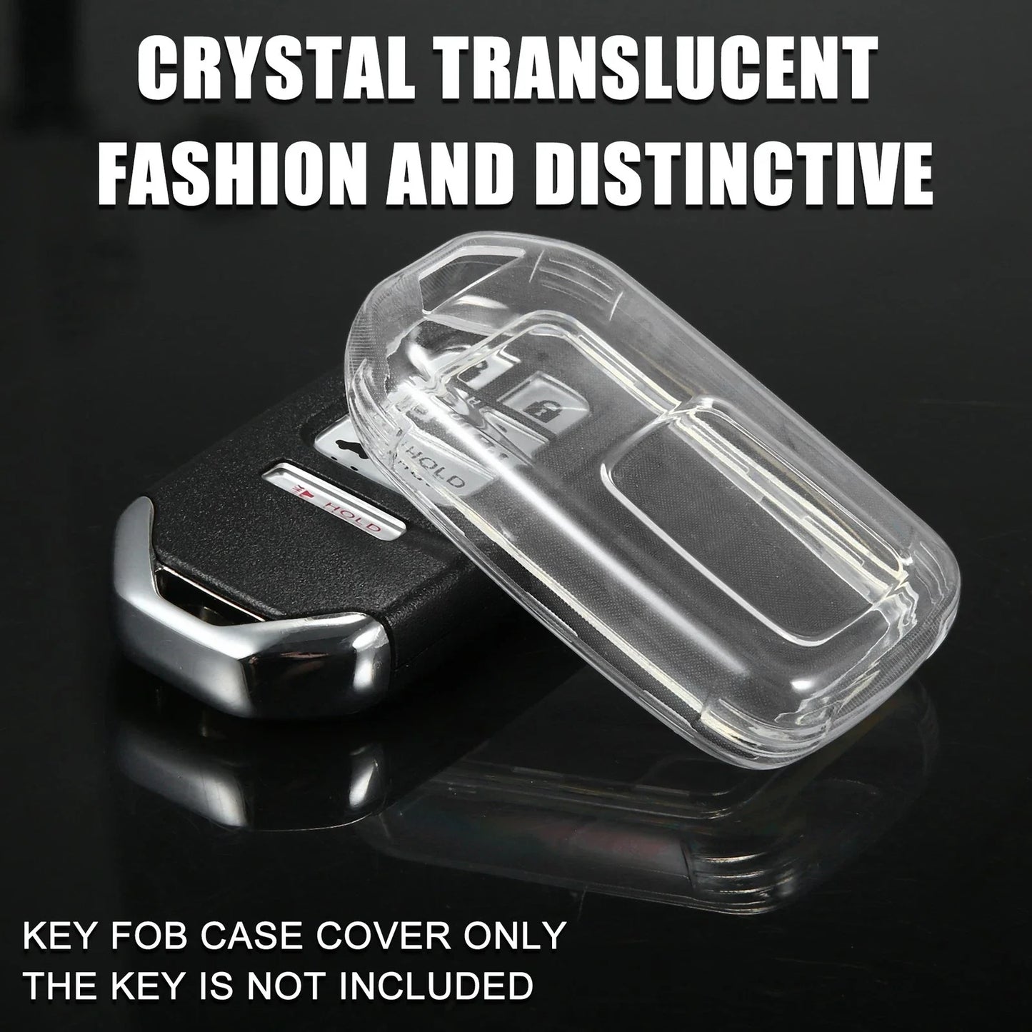 Key Fob Remote Control Cover TPU Shell for Honda Accord (2018-2023)