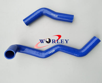 Silicone Radiator Hose Kit for Toyota Hilux LN60 LN61 LN65 (1980–1989) Blue
