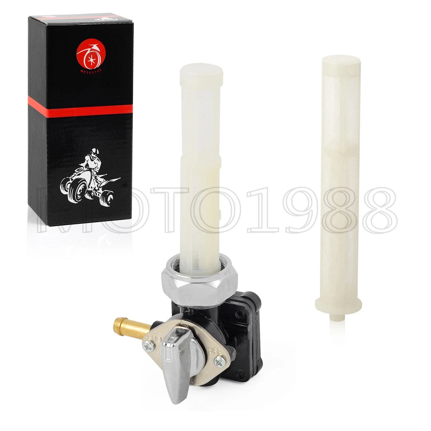Fuel Valve VACUUM Petcock 22mm for Dyna FXDL Low Rider (2000–2006)