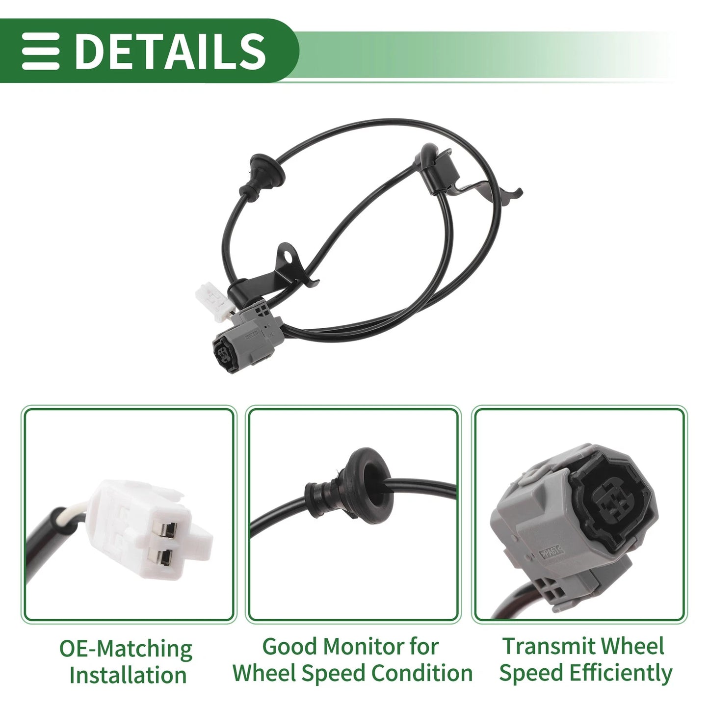 ABS Wheel Speed Sensor No. 8951652110 for Toyota Scion (2009–2013)