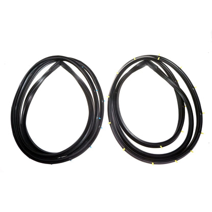 Set of 2 Rear Door Weatherstrips for Toyota Crown S50 RS50 MS50 MS55 (1967–1971)