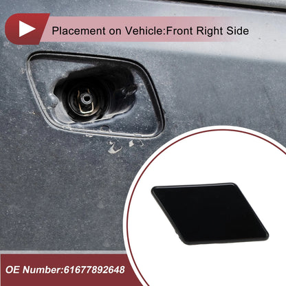Bumper Headlight Washer Nozzle Cover Cap No. 61677892648 for BMW 328i (2012–2013)