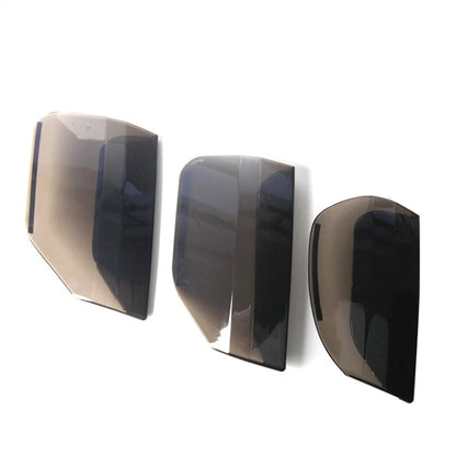 6 x Car Body Trim Lamp Guard Covers for Ford Mustang (2015-2017) Smoked Black