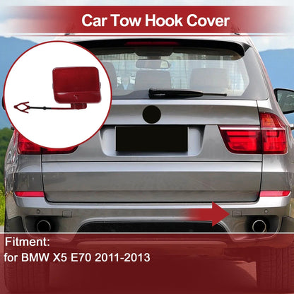 Tow Hook Cover Cap for BMW X5 E70 (2011-2013) Red