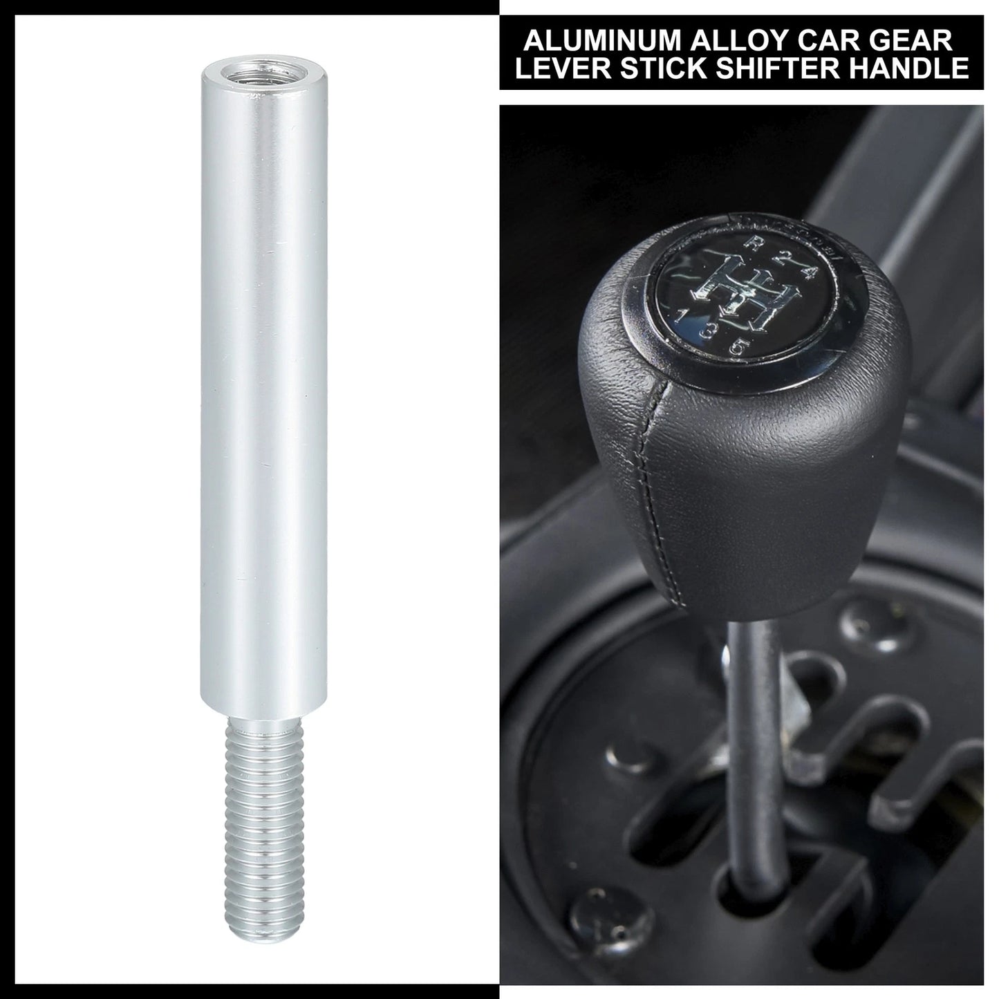 3" Shift Knob Aluminum Alloy M10x1.25 for Nissan Mazda