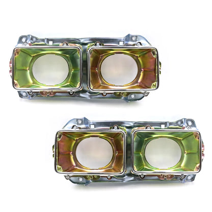Headlight Lamp Housing Bucket Set for Nissan Datsun 720 (1980–1986)
