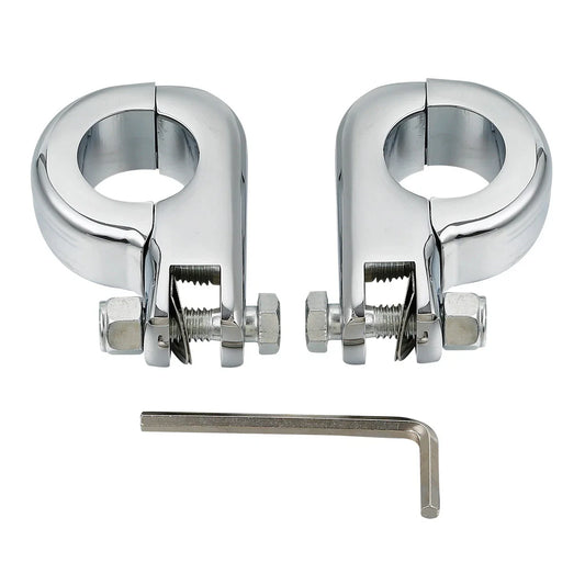 1.25" Highway Foot Pegs Mounts for Harley, Yamaha, Honda