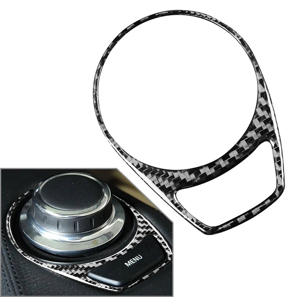 Carbon Fiber FM Switch Panel Cover for BMW 6 Series E63 E64 (2004-2010)