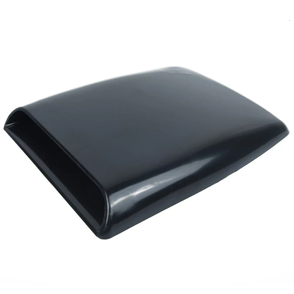 Glossy Black Air Flow Intake Vent Cover for Car Bonnet Hood Scoop (N/A)
