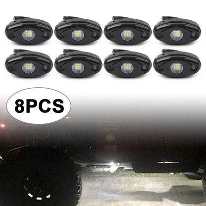 Fog Light Covers for Jeep Renegade (2015–2018) ABS Silver/Black Pair