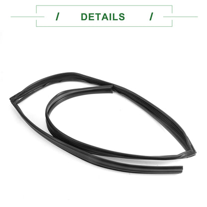 1Pc Rear Right Door Window Run Channel Seal Strip for Honda Civic (2006–2011) No.72735SNLT02