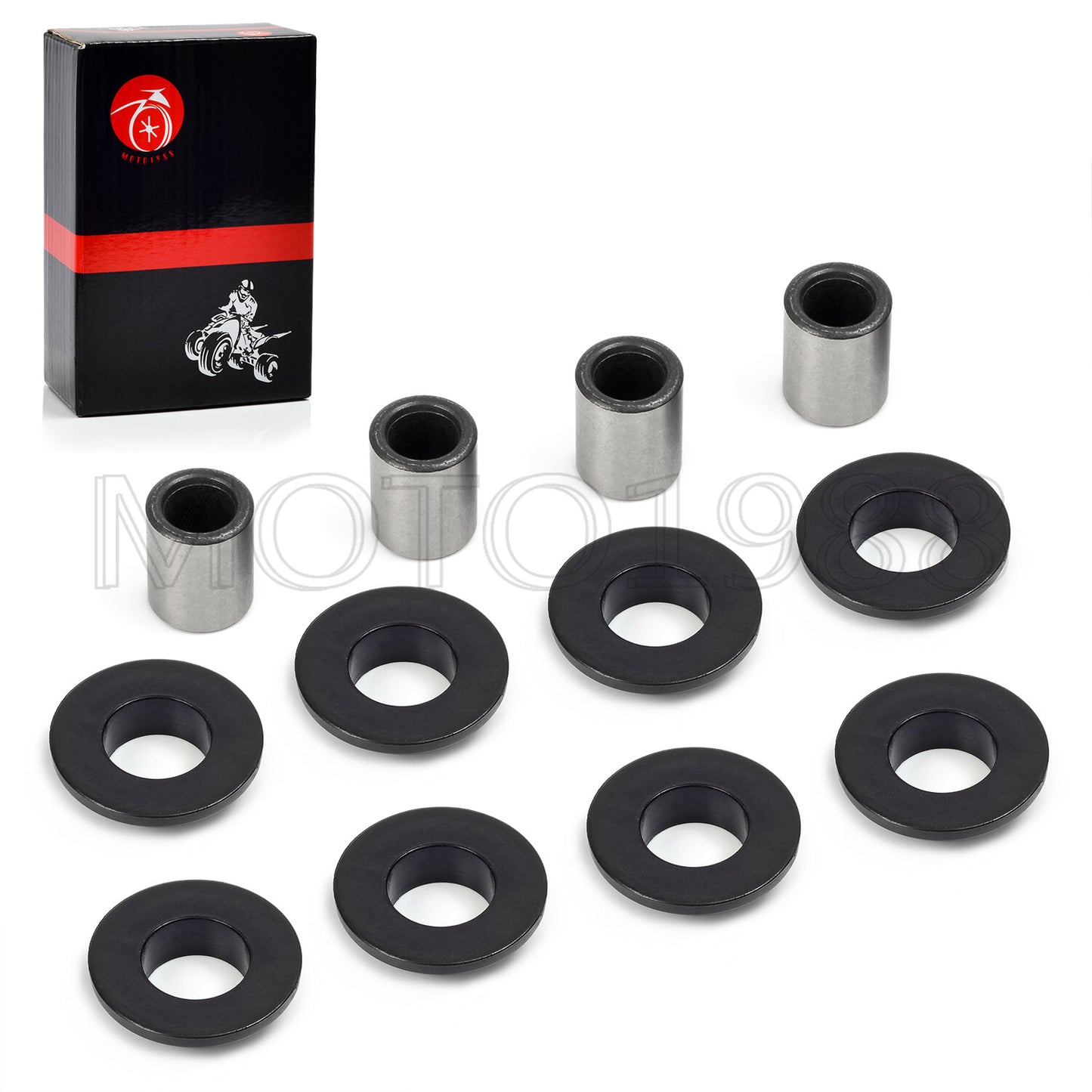 Rear Shock Bushing and Bearing Sleeve Kit for Arctic Cat 250 300 375 400 500 650 700