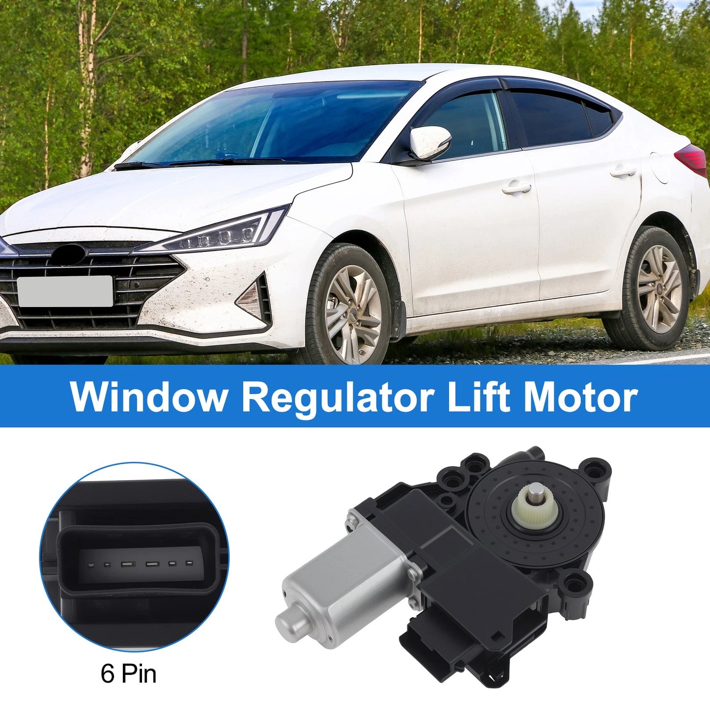 Power Window Regulator Lift Motor 824603S011 for Hyundai Elantra/i30 (2011–2014)