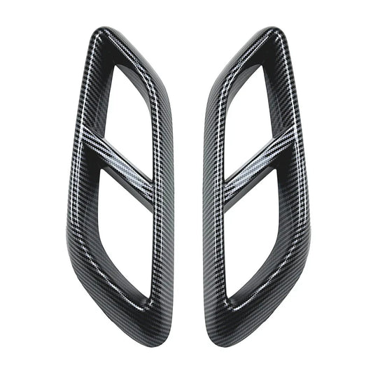 Carbon Fiber Rear Exhaust Pipe Outlet Cover for Benz CLE Coupe (2024)