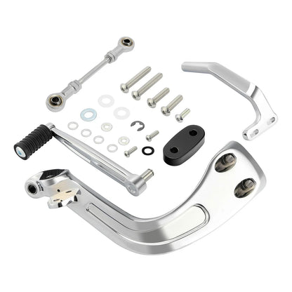 Chrome Mid Control Shift Side Set for Harley Sport Glide, Fat Bob, FXDR (18-25)