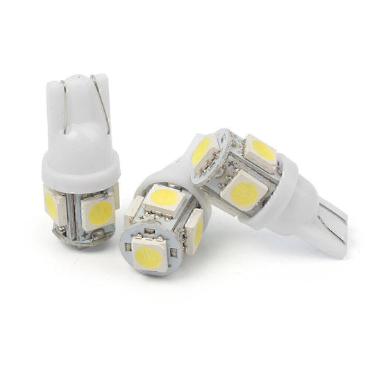 20 x T10 Wedge 5-SMD 5050 LED Interior Light Bulbs for Car