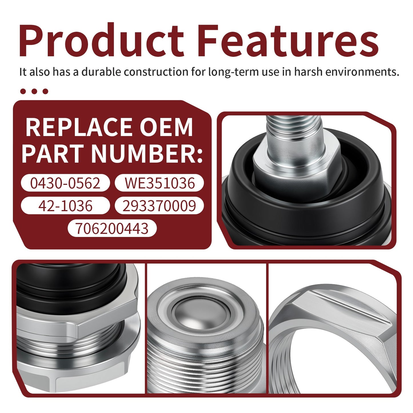 Upper Ball Joint for Can-Am Outlander 500 / Max 500 (2007–2012)