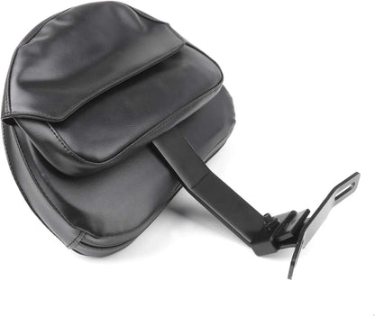 Driver Backrest Pad for 2007-2017 Harley FLSTF Heritage Softail Chrome