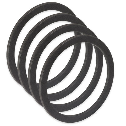 Set of 4 Jet Pump Seals with Adhesive for Sea-Doo Challenger (1996–1997)