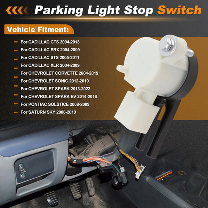 Brake Light Switch for Cadillac CTS (2004–2013) 13589103