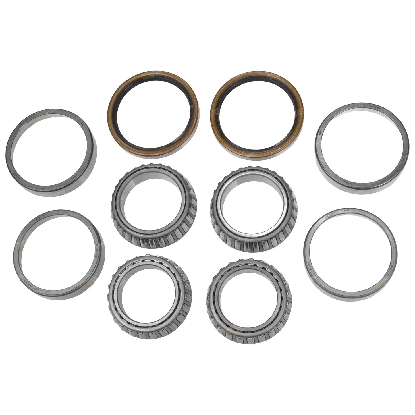 Front Wheel Bearing Kits Pair for Toyota Tarago (1986–1990)
