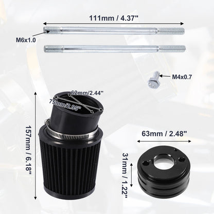 Set of 1 Air Filter Intake for Honda Go-Karts