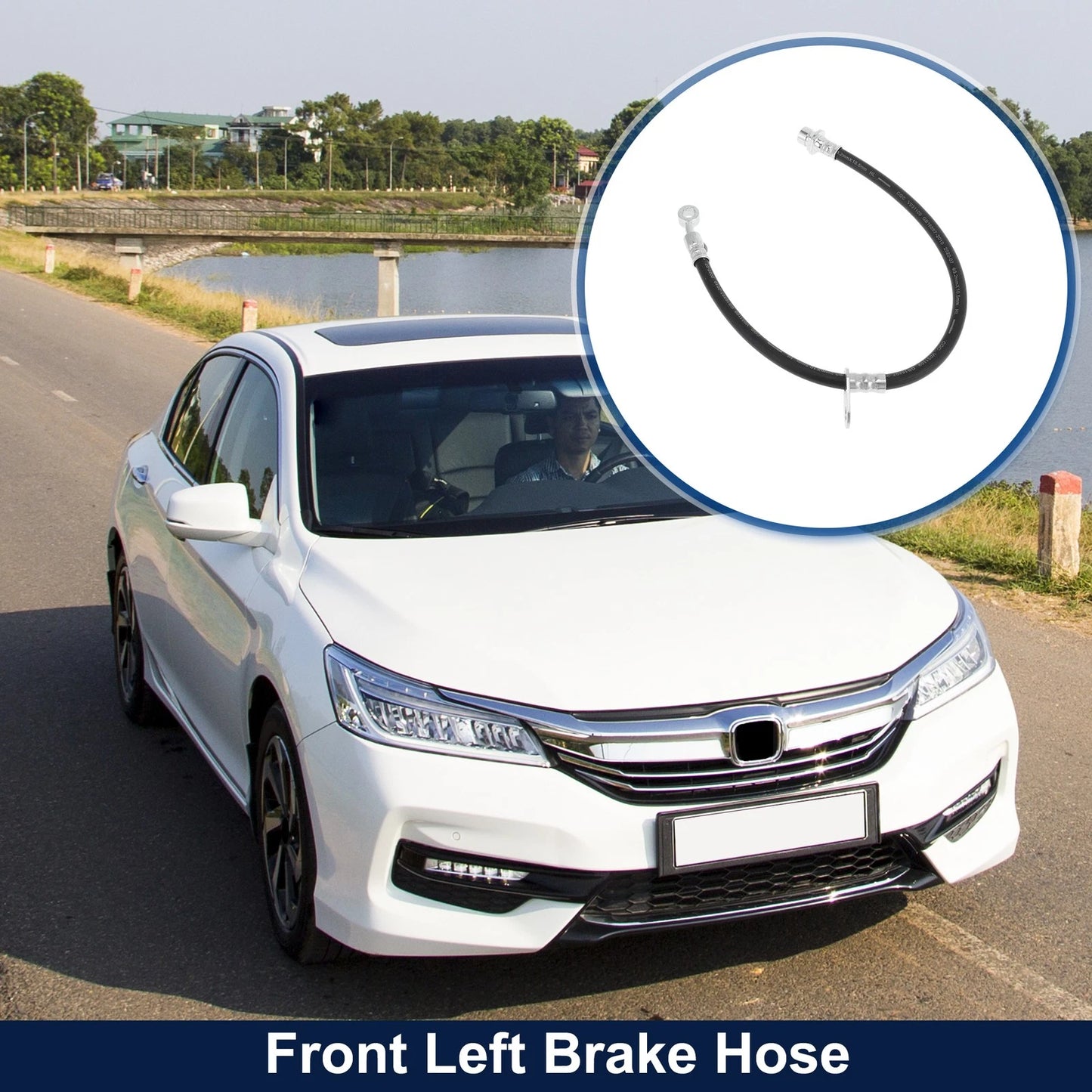 Front Left Brake Hose for Honda (No. 01465TB0W00)