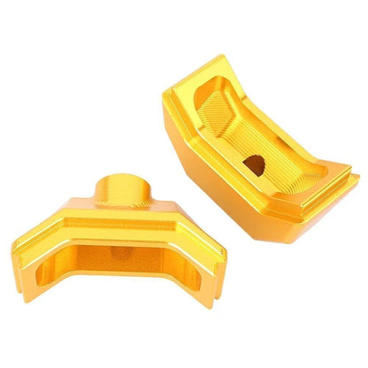 Rear Fork Spindle Chain Adjuster Block for Kawasaki Z800 (2012-2015) Gold