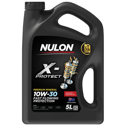 5L Nulon X-Protect 10W30 Engine Oil for Various Makes and Models