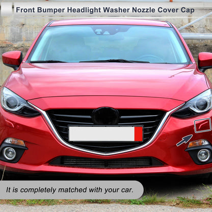 Front Left Headlight Washer Nozzle Cover Cap for Mazda 3 (2004–2013)