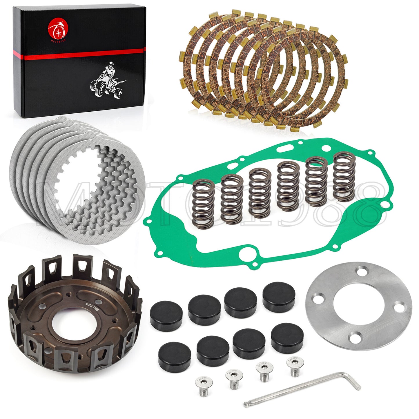 CNC Billet Clutch Basket for Yamaha Banshee YFZ350 (1987–2006)