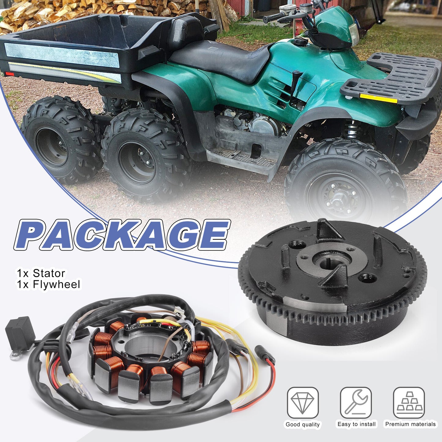 Stator & Flywheel for Polaris Sportsman 500 (2001)