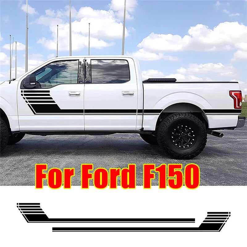 Stripe Graphic Vinyl Decal for Ford F-150