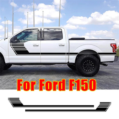 Stripe Graphic Vinyl Decal for Ford F-150