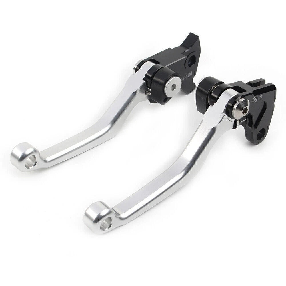 Disc Brake Clutch Levers Pivot Set for Yamaha TTR125L/LE/LW (2000–2020) Silver