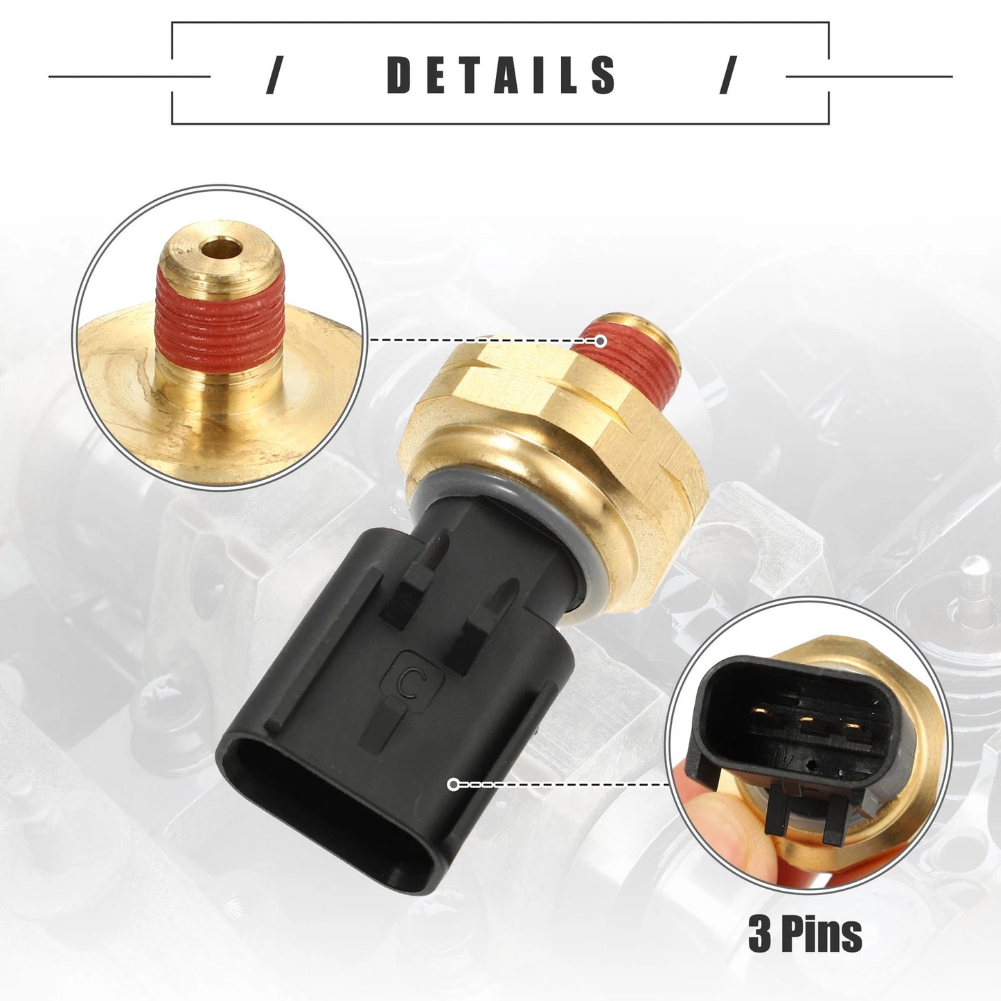 Engine Oil Pressure Sensor for Jeep Grand Cherokee (2016–2018) NO. 68295556AA