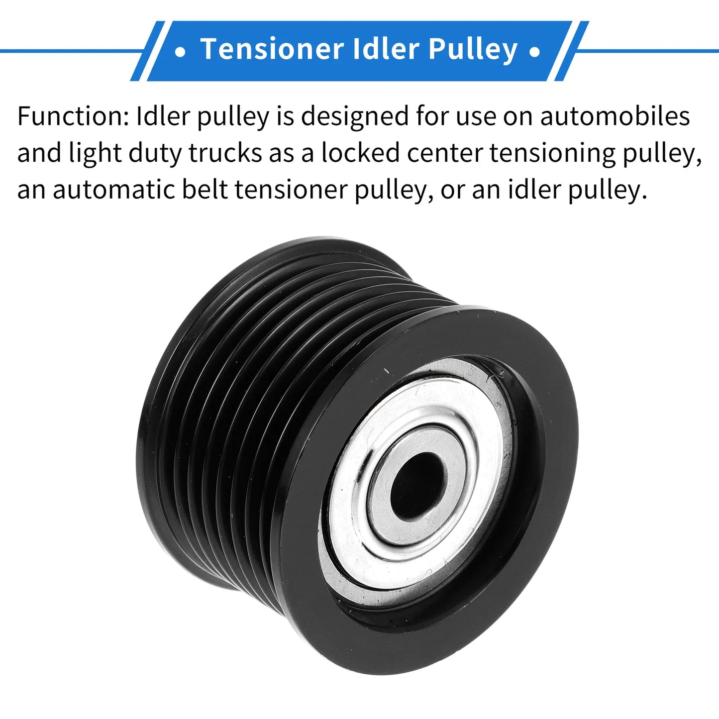 Drive Belt Idler Pulley for Toyota Tundra (2007-2019) 1 x Pulley