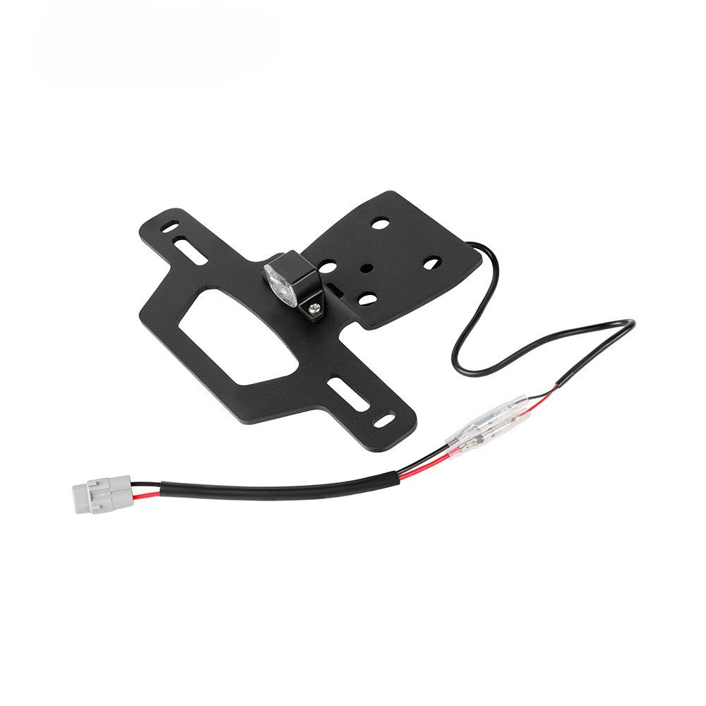 Hidden Rear Fender License Plate Holder for Kawasaki Ninja ZX4R ZX-4RR ZX25R