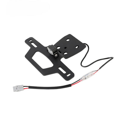 Hidden Rear Fender License Plate Holder for Kawasaki Ninja ZX4R ZX-4RR ZX25R