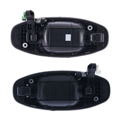 Set of 2 Outer Door Handles for Hyundai Santa Fe (2000–2005) Black