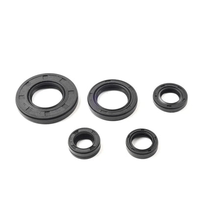 5Pcs Engine Gear Shaft Oil Seals for Yamaha YBR125 Motorcycle (2005-2016)