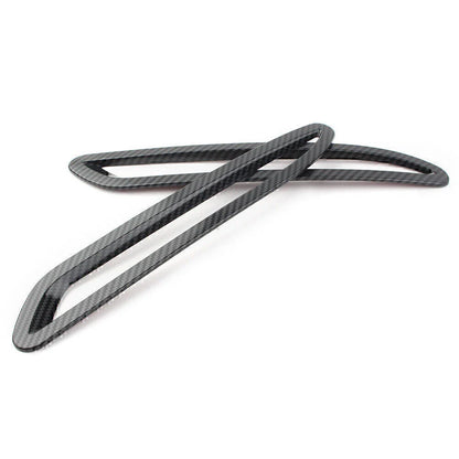 Rear Fog Light Cover Trims Carbon Look for Mercedes-Benz A-Class A220 (19-20)
